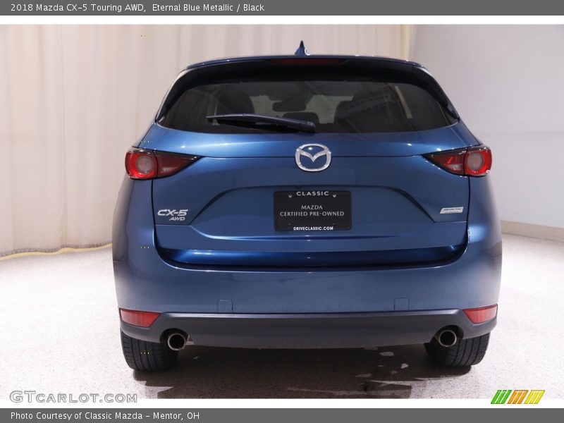 Eternal Blue Metallic / Black 2018 Mazda CX-5 Touring AWD