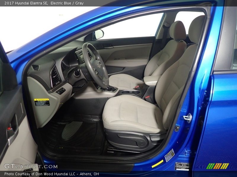 Electric Blue / Gray 2017 Hyundai Elantra SE