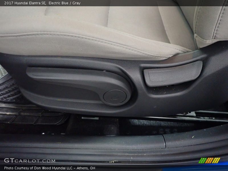 Electric Blue / Gray 2017 Hyundai Elantra SE