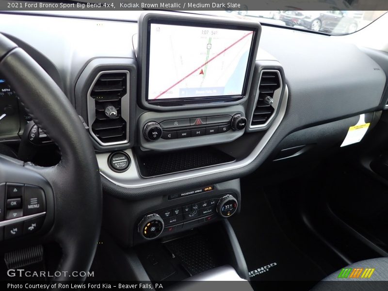 Kodiak Brown Metallic / Medium Dark Slate 2021 Ford Bronco Sport Big Bend 4x4