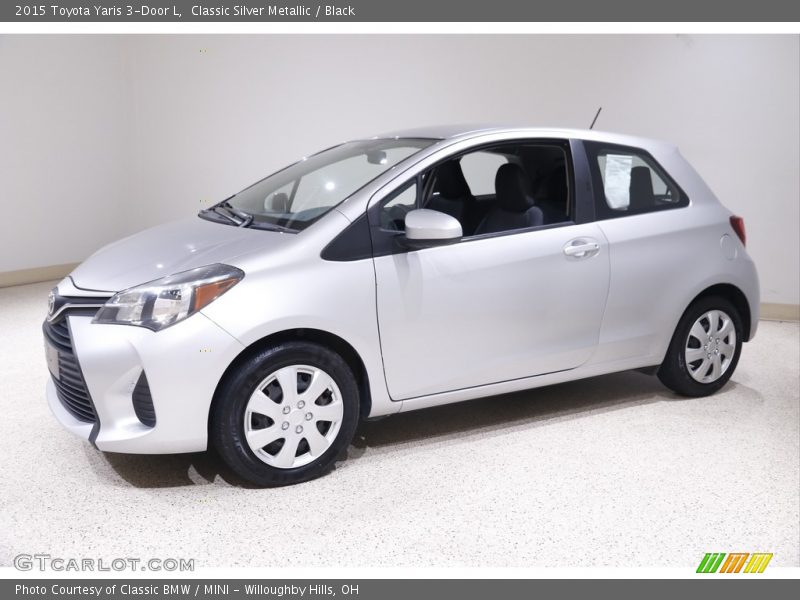  2015 Yaris 3-Door L Classic Silver Metallic