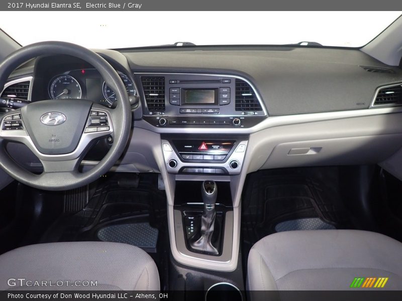 Electric Blue / Gray 2017 Hyundai Elantra SE