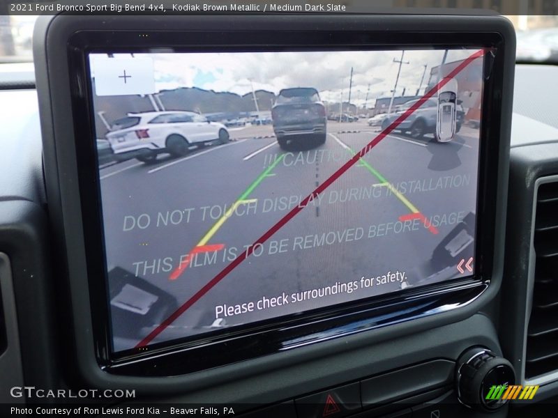 Kodiak Brown Metallic / Medium Dark Slate 2021 Ford Bronco Sport Big Bend 4x4