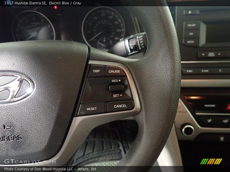 Electric Blue / Gray 2017 Hyundai Elantra SE