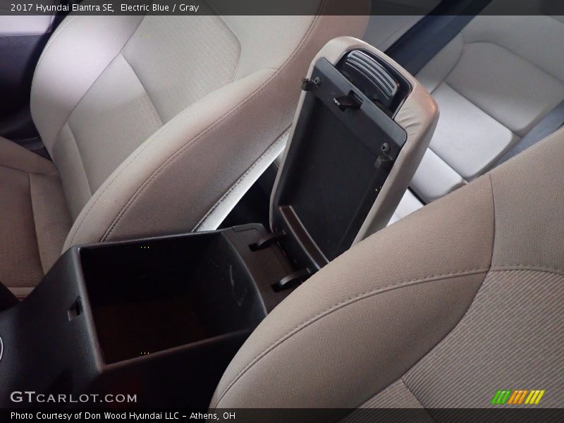 Electric Blue / Gray 2017 Hyundai Elantra SE