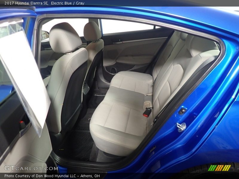 Electric Blue / Gray 2017 Hyundai Elantra SE