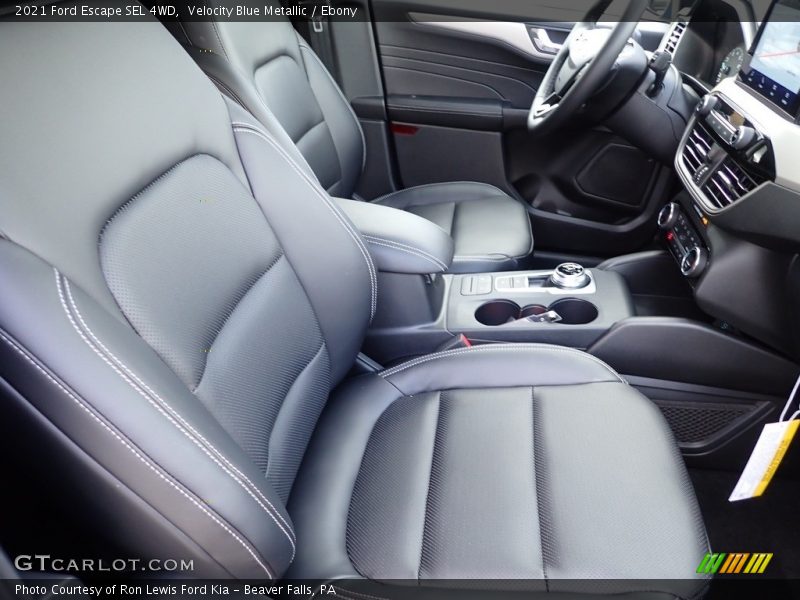 Velocity Blue Metallic / Ebony 2021 Ford Escape SEL 4WD