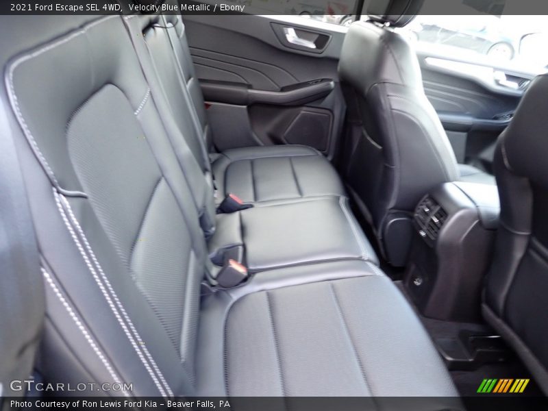 Velocity Blue Metallic / Ebony 2021 Ford Escape SEL 4WD