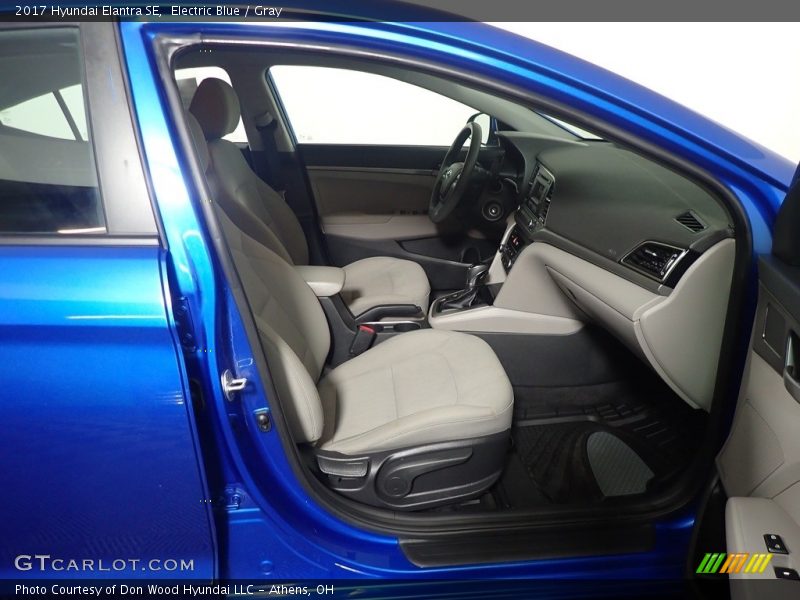 Electric Blue / Gray 2017 Hyundai Elantra SE