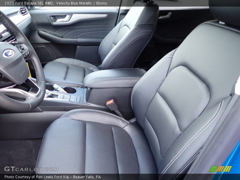 Velocity Blue Metallic / Ebony 2021 Ford Escape SEL 4WD