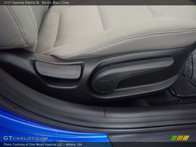 Electric Blue / Gray 2017 Hyundai Elantra SE