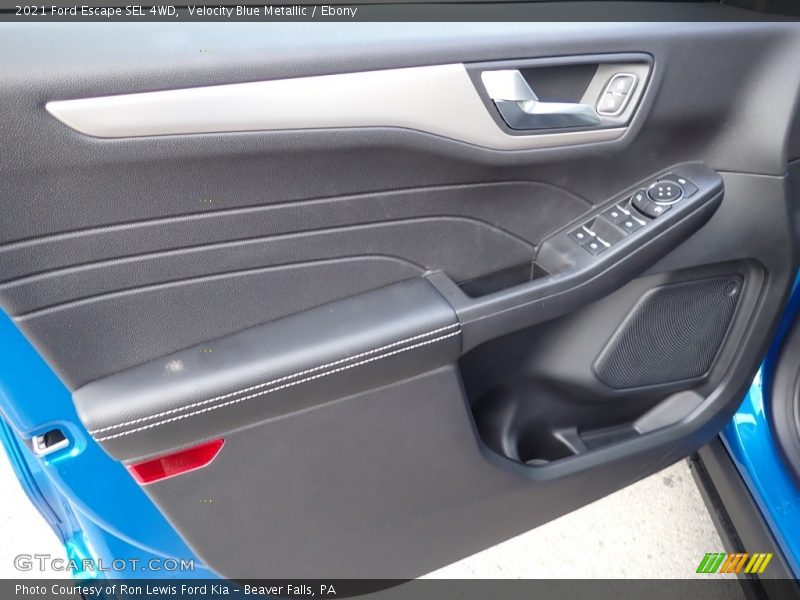 Velocity Blue Metallic / Ebony 2021 Ford Escape SEL 4WD