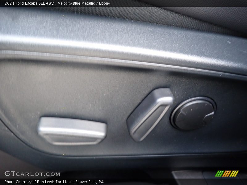 Velocity Blue Metallic / Ebony 2021 Ford Escape SEL 4WD