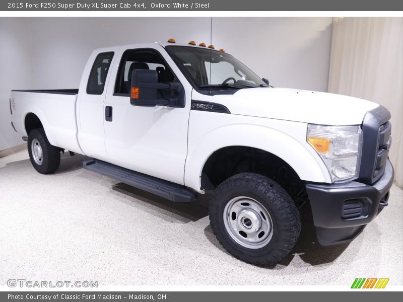 Oxford White / Steel 2015 Ford F250 Super Duty XL Super Cab 4x4