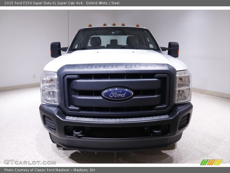 Oxford White / Steel 2015 Ford F250 Super Duty XL Super Cab 4x4