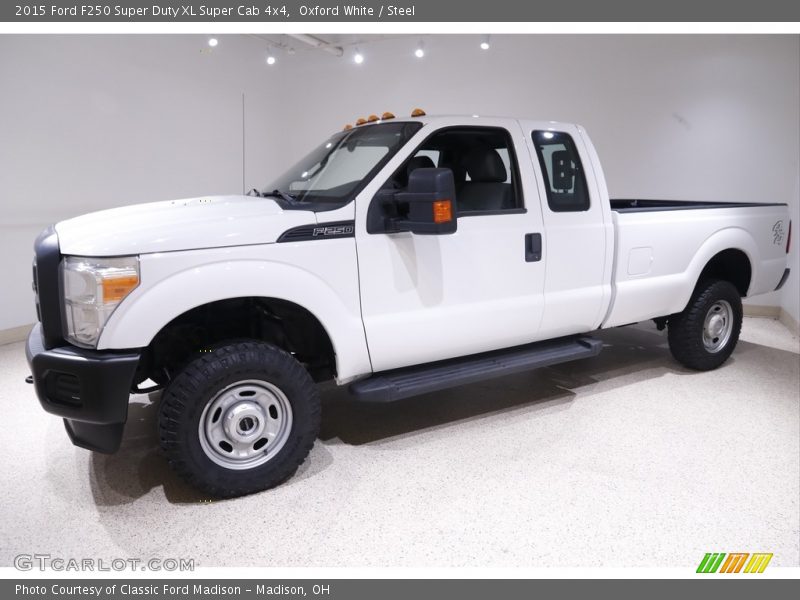Oxford White / Steel 2015 Ford F250 Super Duty XL Super Cab 4x4