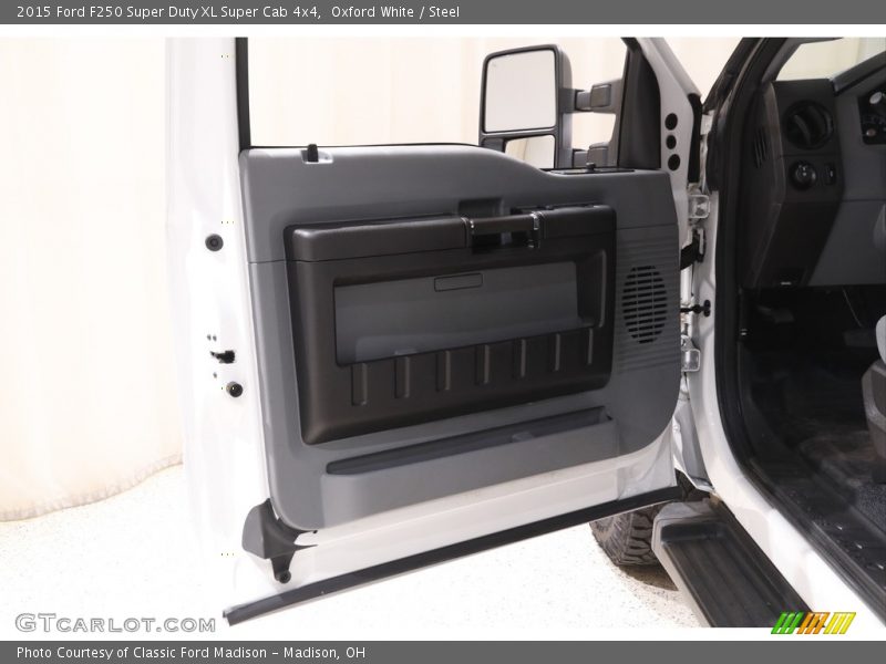 Oxford White / Steel 2015 Ford F250 Super Duty XL Super Cab 4x4