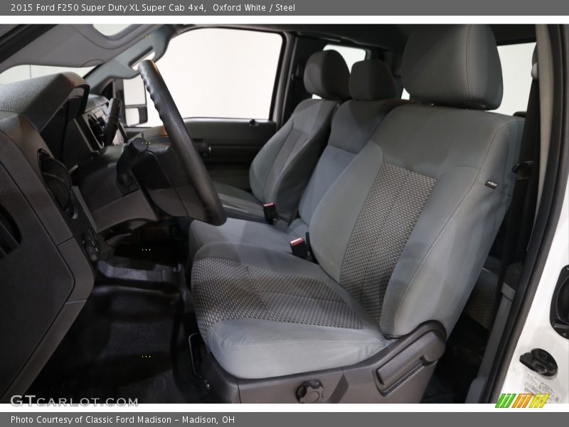 Oxford White / Steel 2015 Ford F250 Super Duty XL Super Cab 4x4