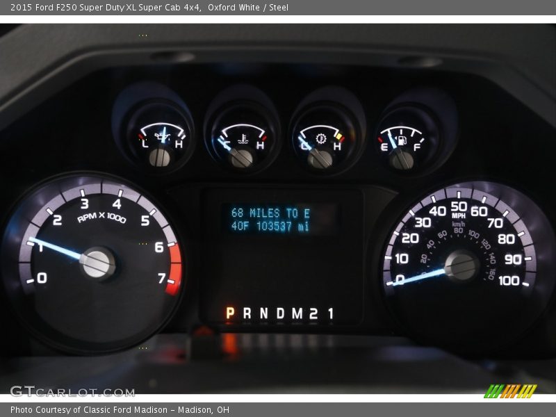 Oxford White / Steel 2015 Ford F250 Super Duty XL Super Cab 4x4