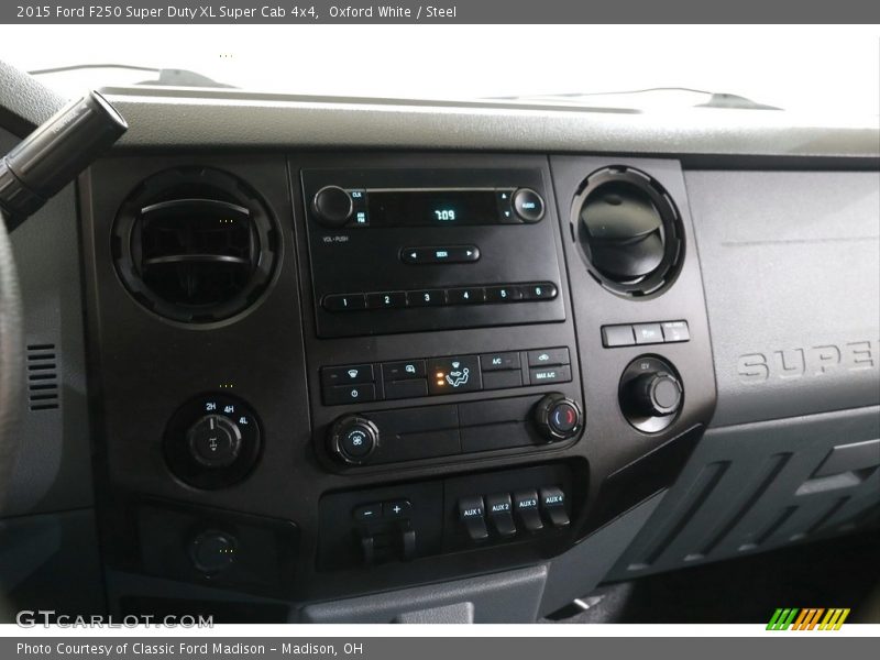 Oxford White / Steel 2015 Ford F250 Super Duty XL Super Cab 4x4