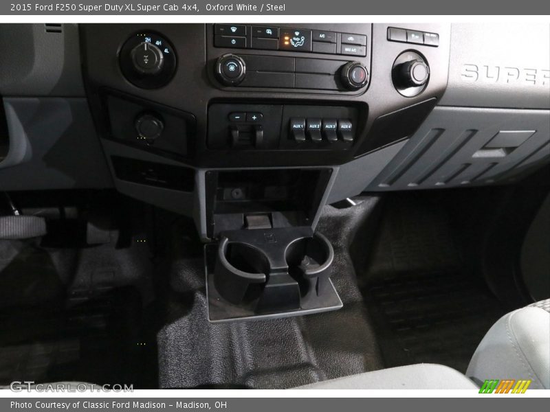 Oxford White / Steel 2015 Ford F250 Super Duty XL Super Cab 4x4