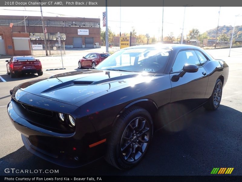 Pitch Black / Black 2018 Dodge Challenger GT AWD