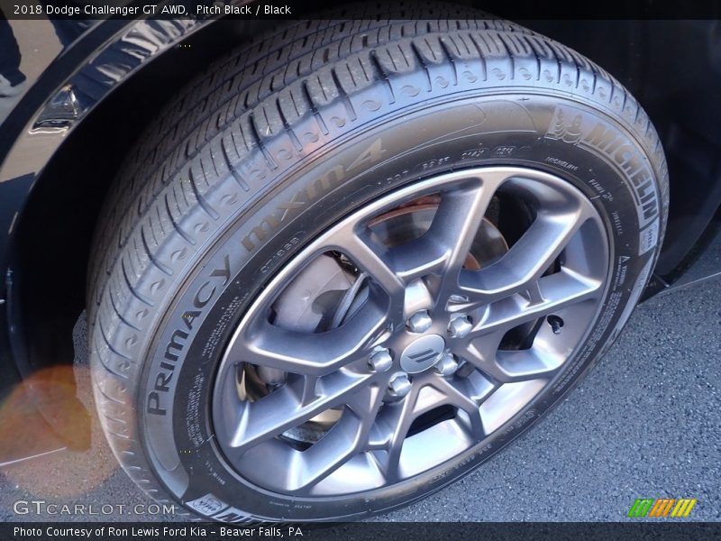 Pitch Black / Black 2018 Dodge Challenger GT AWD