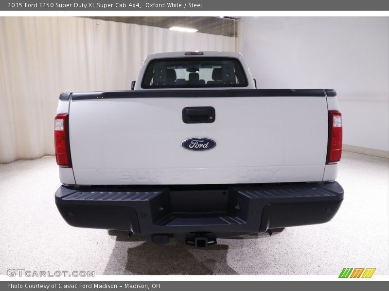 Oxford White / Steel 2015 Ford F250 Super Duty XL Super Cab 4x4