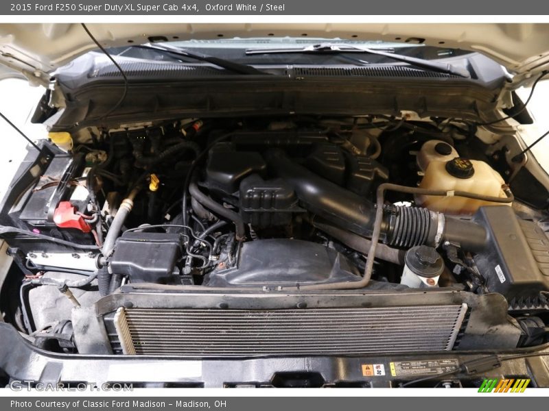 Oxford White / Steel 2015 Ford F250 Super Duty XL Super Cab 4x4