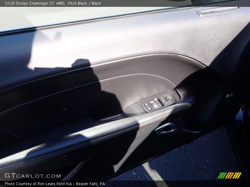 Pitch Black / Black 2018 Dodge Challenger GT AWD
