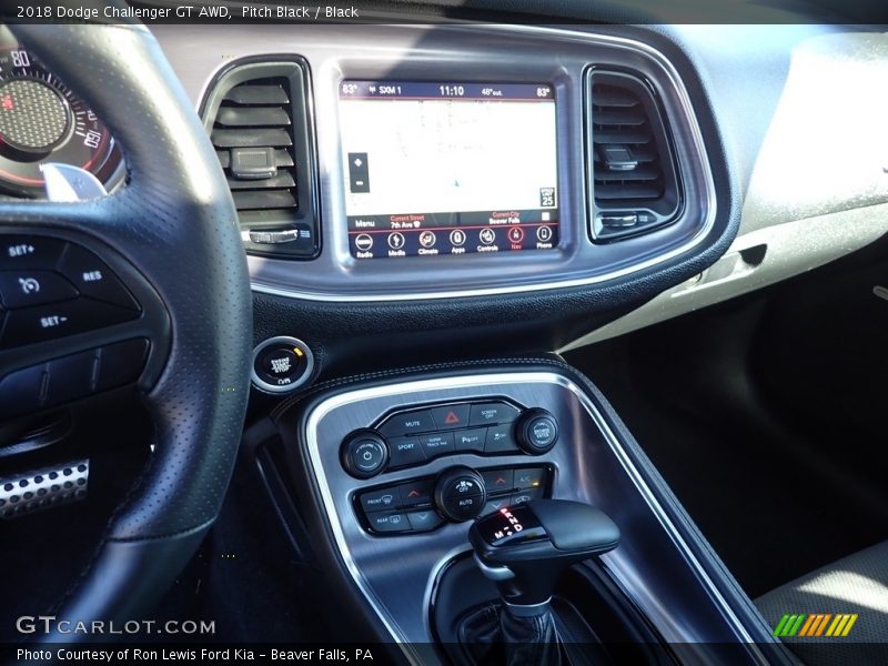 Pitch Black / Black 2018 Dodge Challenger GT AWD