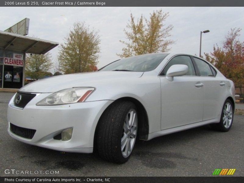 Glacier Frost Mica / Cashmere Beige 2006 Lexus IS 250