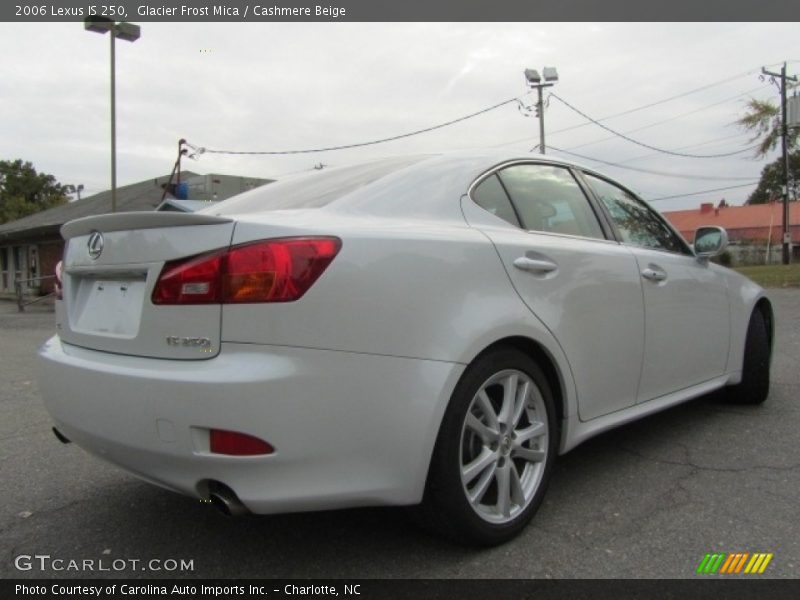 Glacier Frost Mica / Cashmere Beige 2006 Lexus IS 250