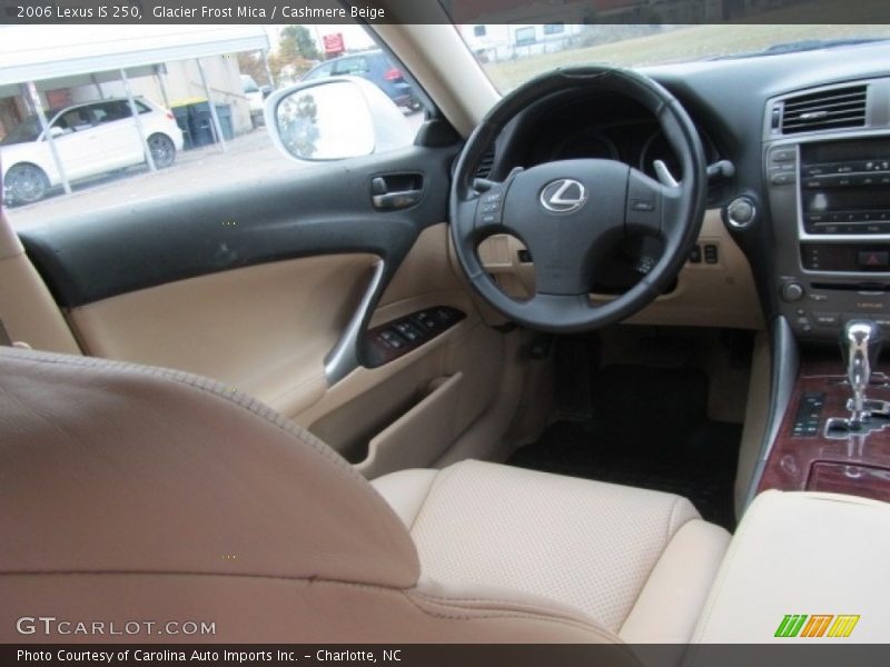 Glacier Frost Mica / Cashmere Beige 2006 Lexus IS 250
