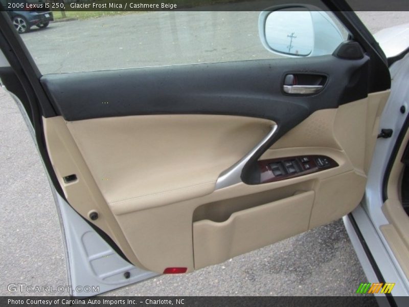 Glacier Frost Mica / Cashmere Beige 2006 Lexus IS 250