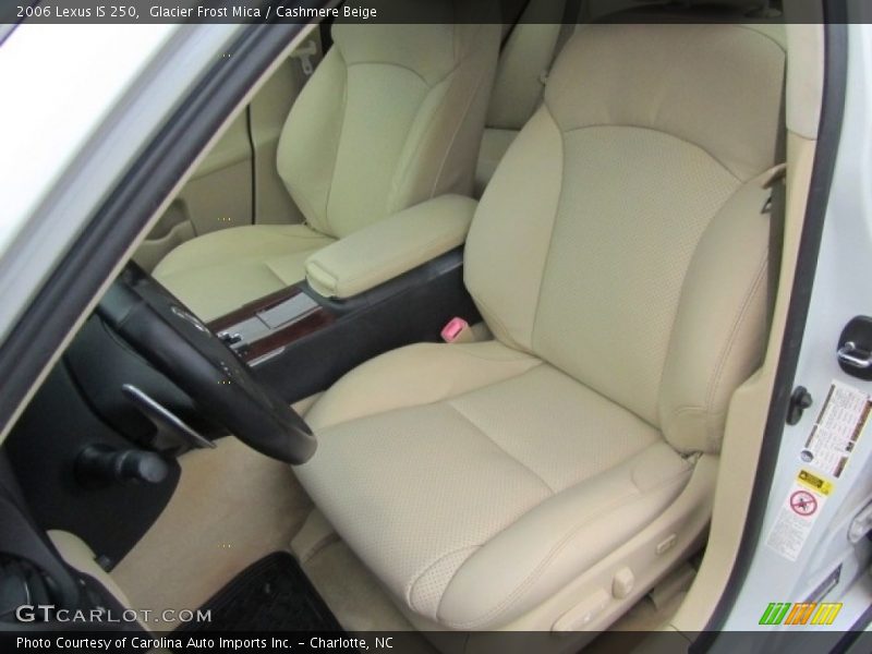 Glacier Frost Mica / Cashmere Beige 2006 Lexus IS 250