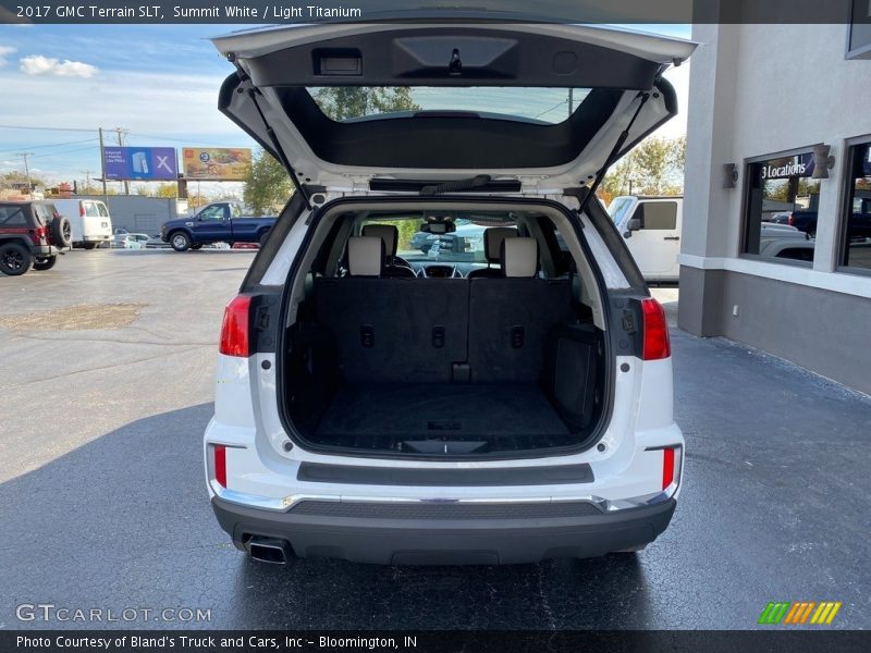 Summit White / Light Titanium 2017 GMC Terrain SLT