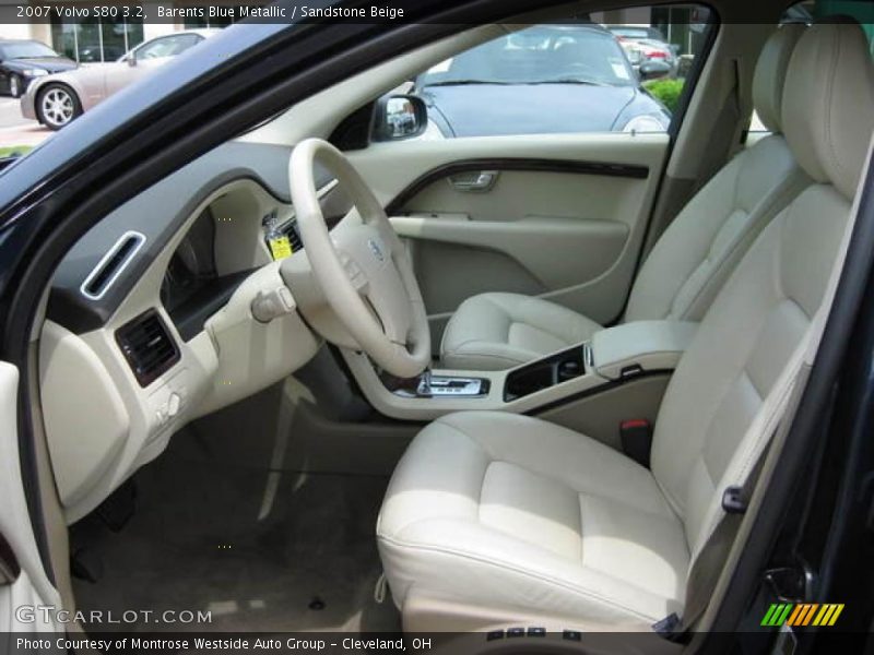 Barents Blue Metallic / Sandstone Beige 2007 Volvo S80 3.2