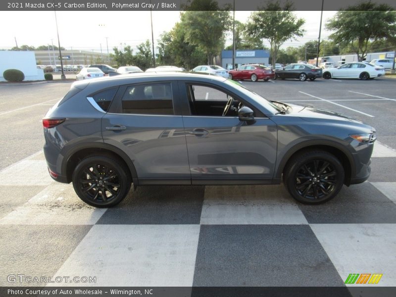 Polymetal Gray / Black 2021 Mazda CX-5 Carbon Edition