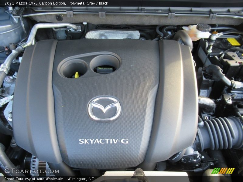 Polymetal Gray / Black 2021 Mazda CX-5 Carbon Edition