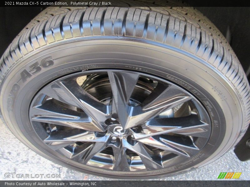 Polymetal Gray / Black 2021 Mazda CX-5 Carbon Edition