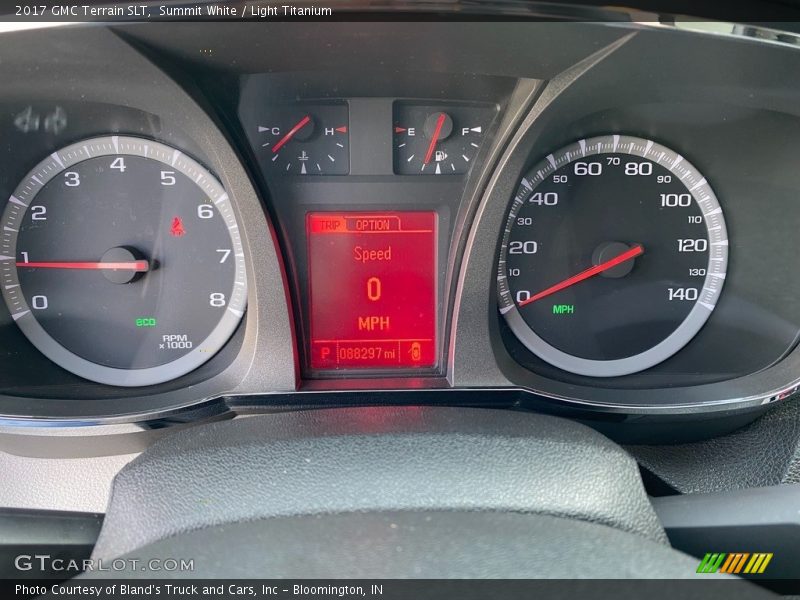 Summit White / Light Titanium 2017 GMC Terrain SLT