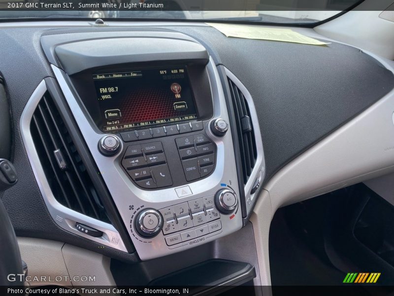Summit White / Light Titanium 2017 GMC Terrain SLT