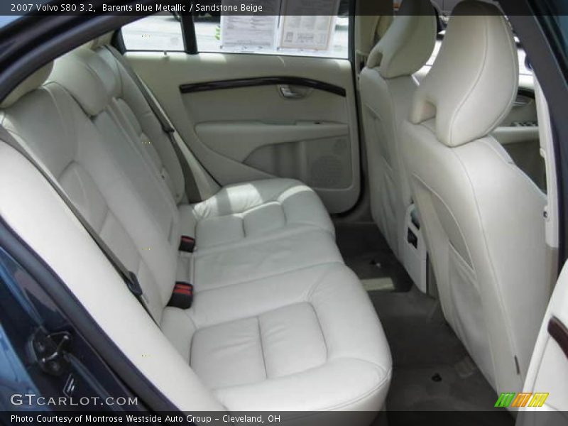 Barents Blue Metallic / Sandstone Beige 2007 Volvo S80 3.2