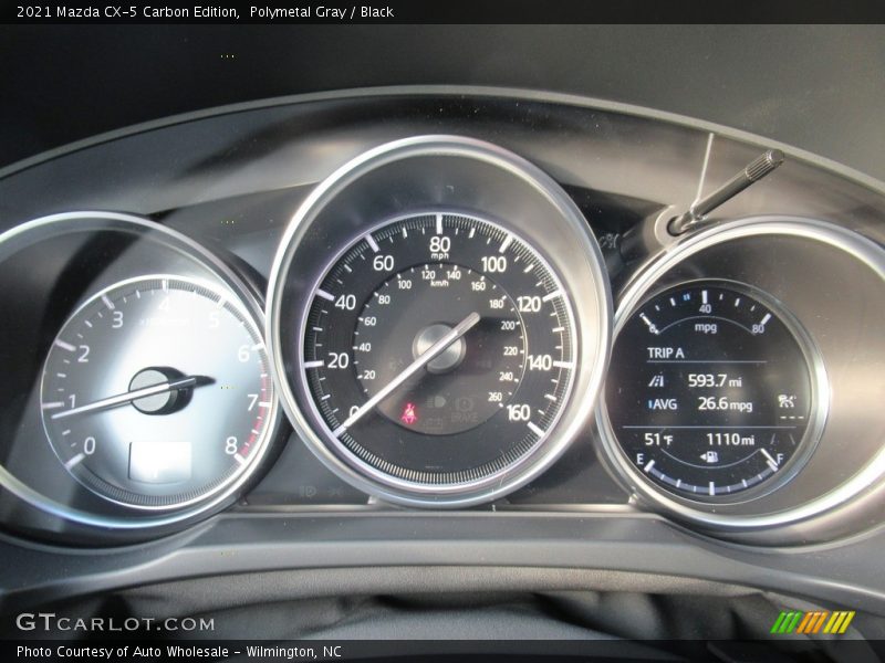 Polymetal Gray / Black 2021 Mazda CX-5 Carbon Edition