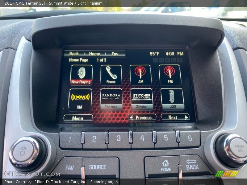 Summit White / Light Titanium 2017 GMC Terrain SLT