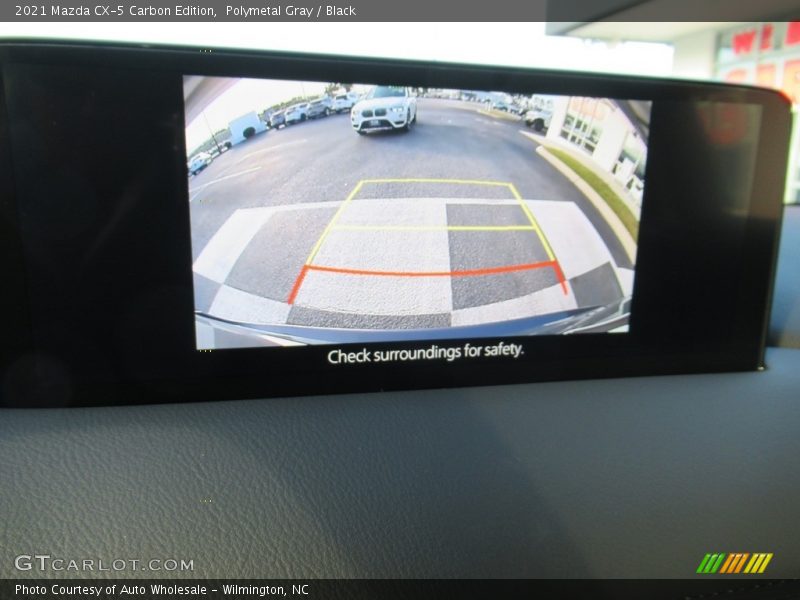 Polymetal Gray / Black 2021 Mazda CX-5 Carbon Edition