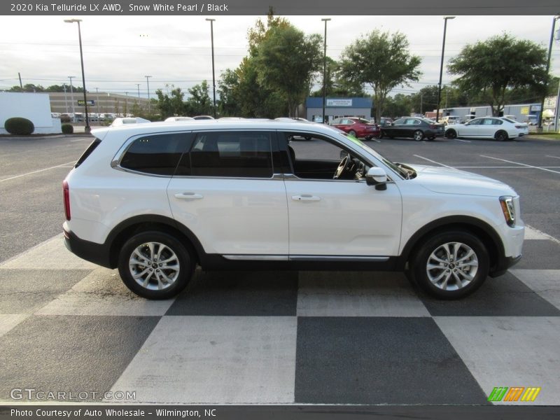 Snow White Pearl / Black 2020 Kia Telluride LX AWD