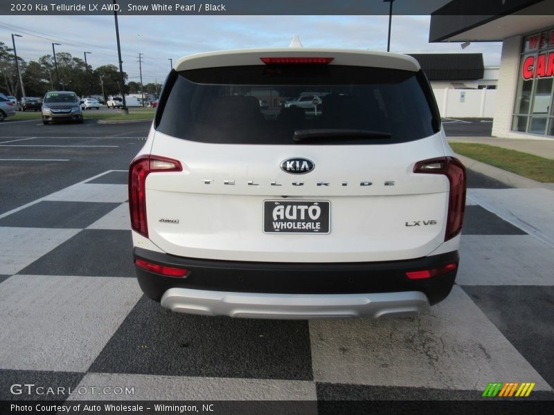 Snow White Pearl / Black 2020 Kia Telluride LX AWD