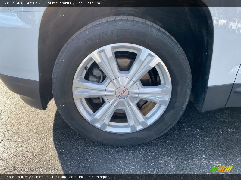 Summit White / Light Titanium 2017 GMC Terrain SLT